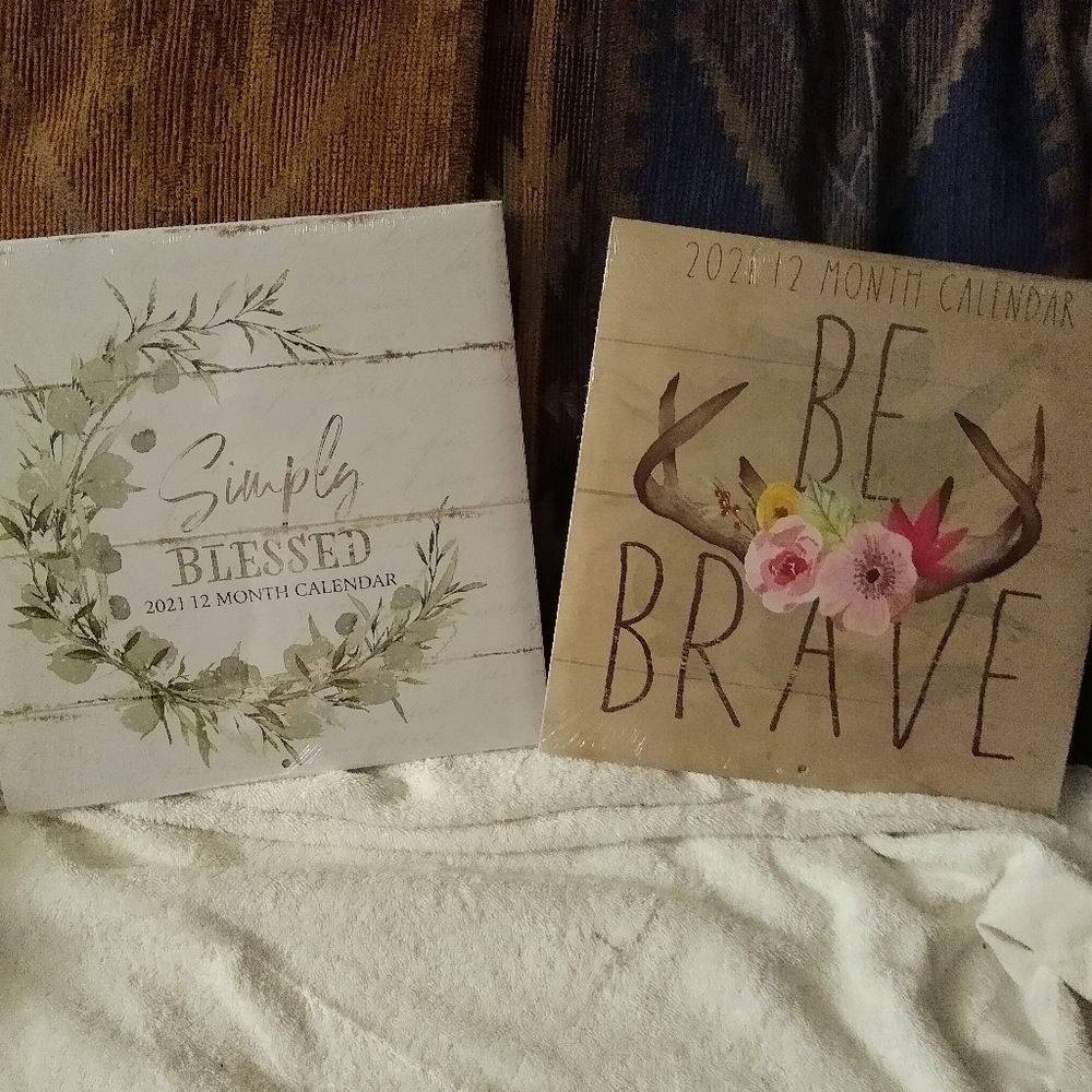 Be Brave & Simply Blessed Calendar